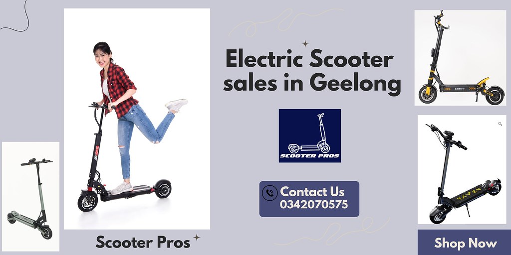 Electric Scooter on sale in Geelong by Scooter Pros Flickr