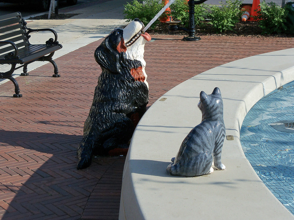 OH Mt Vernon Dog Fountain 30 The Dog Fountain in Mt Vern… Flickr