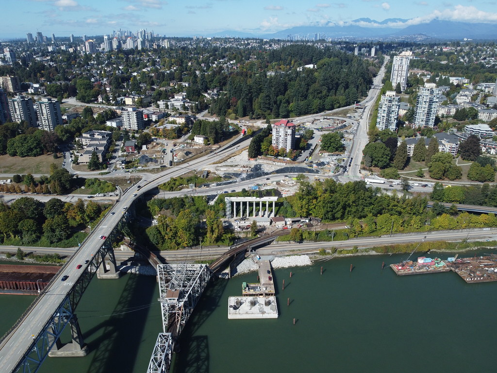 Pattullo Bridge Replacement ProjectAerial View of Bridge Flickr