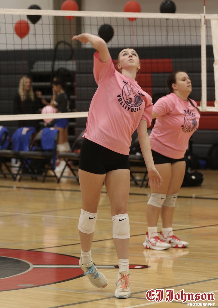 Lancaster Varsity Girls Volleyball Warmups vs Will South Flickr