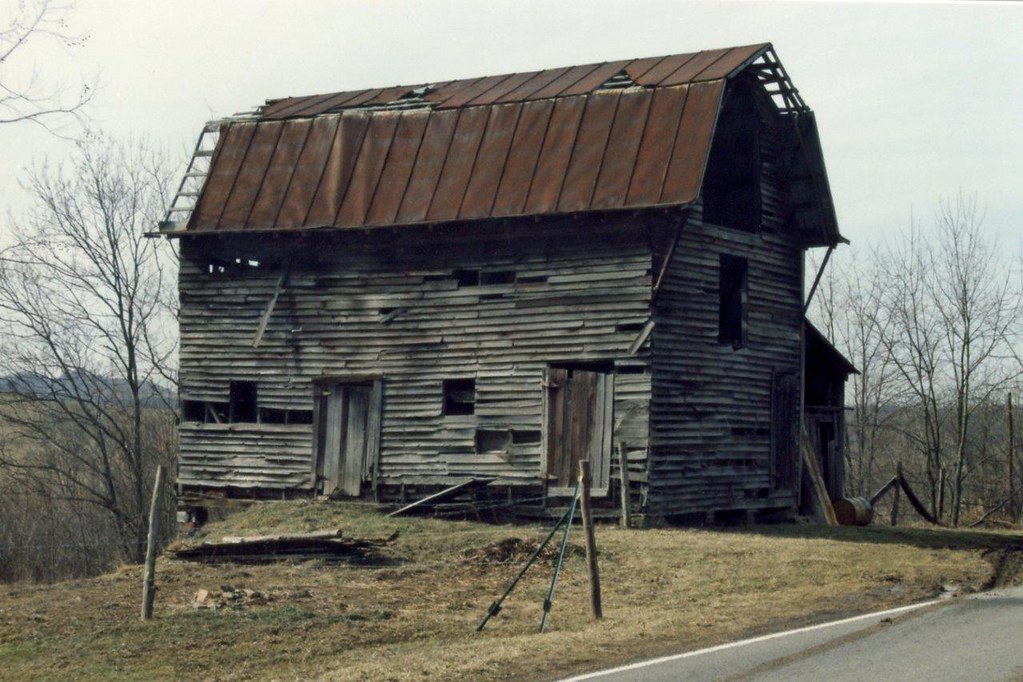 2110054 Barn built with lumber from Jane Lew Covered Brid… Flickr