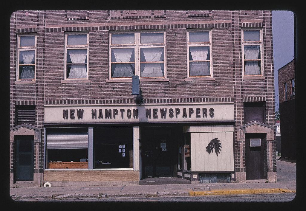 New Hampton Newspapers, 10 North Chestnut, New Hampton, Io… Flickr