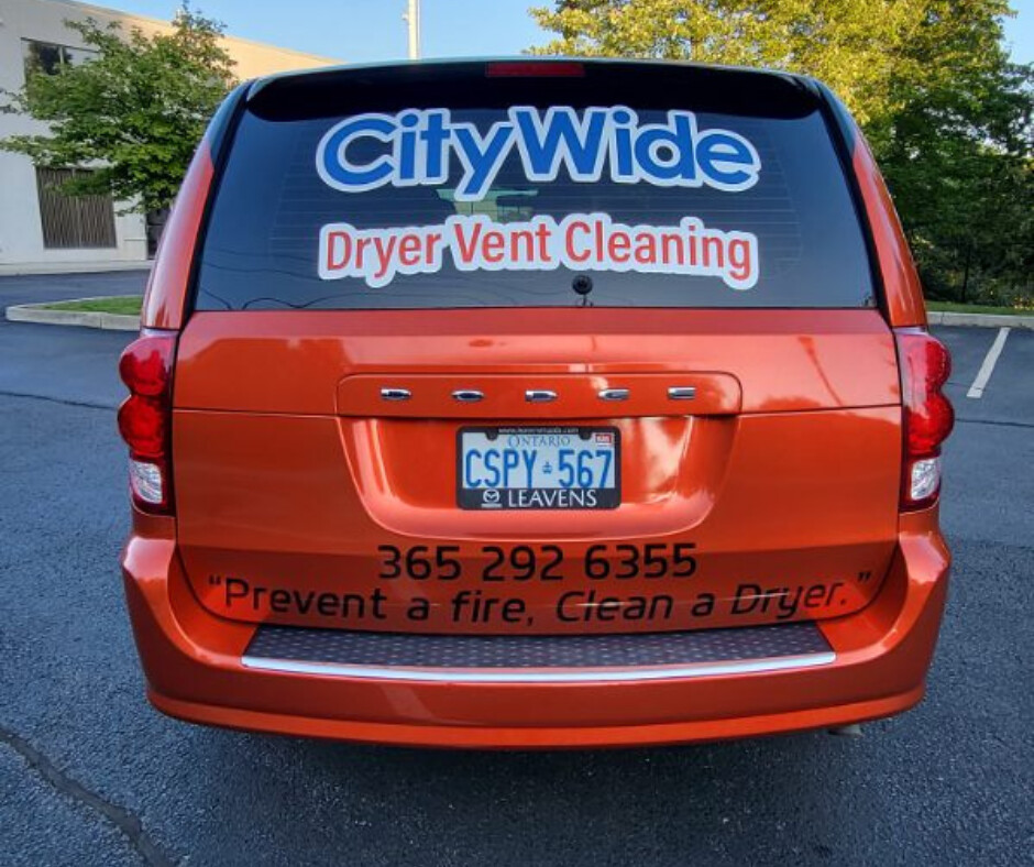 CityWide Dryer Vent Cleaning Oakville new van Dryer Vent C