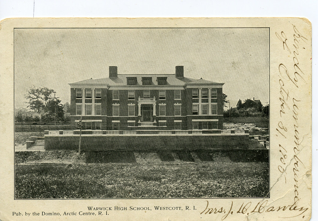 Warwick High School, Westcott, R. I. From the Donald Carpe… Flickr
