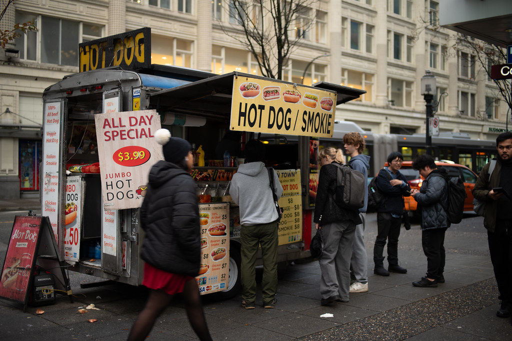 Hot Dog Stand in Vancouver Camera Reviews Travel Blog … Flickr