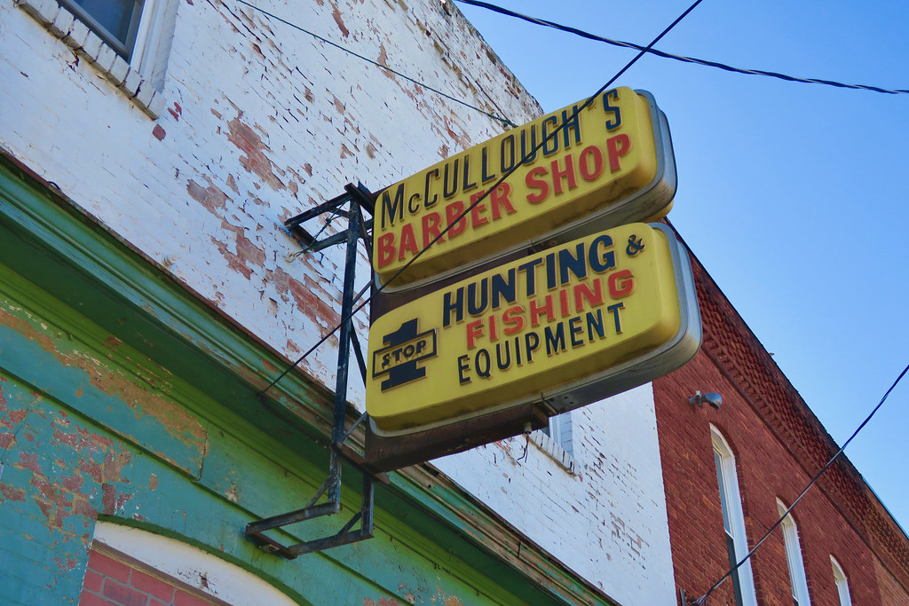 McCullough's Barber Shop, West Salem, OH Sign in West Sale… Flickr