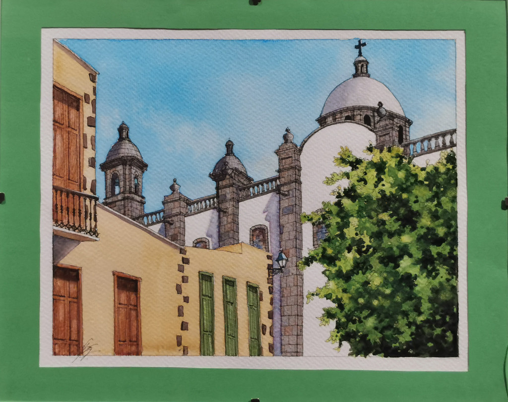 Exposición Gran Canaria, Agua y Color Jose Blas Gutierrez Olivares