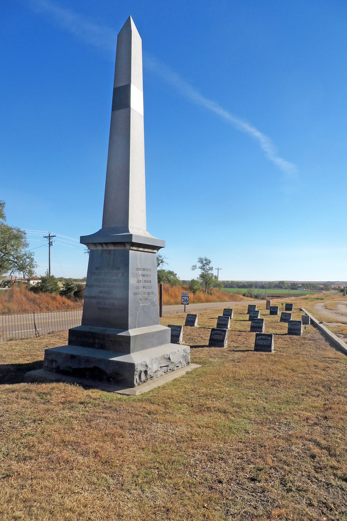Last Indian Raid. In Oberlin, KS there is this monument an… Flickr