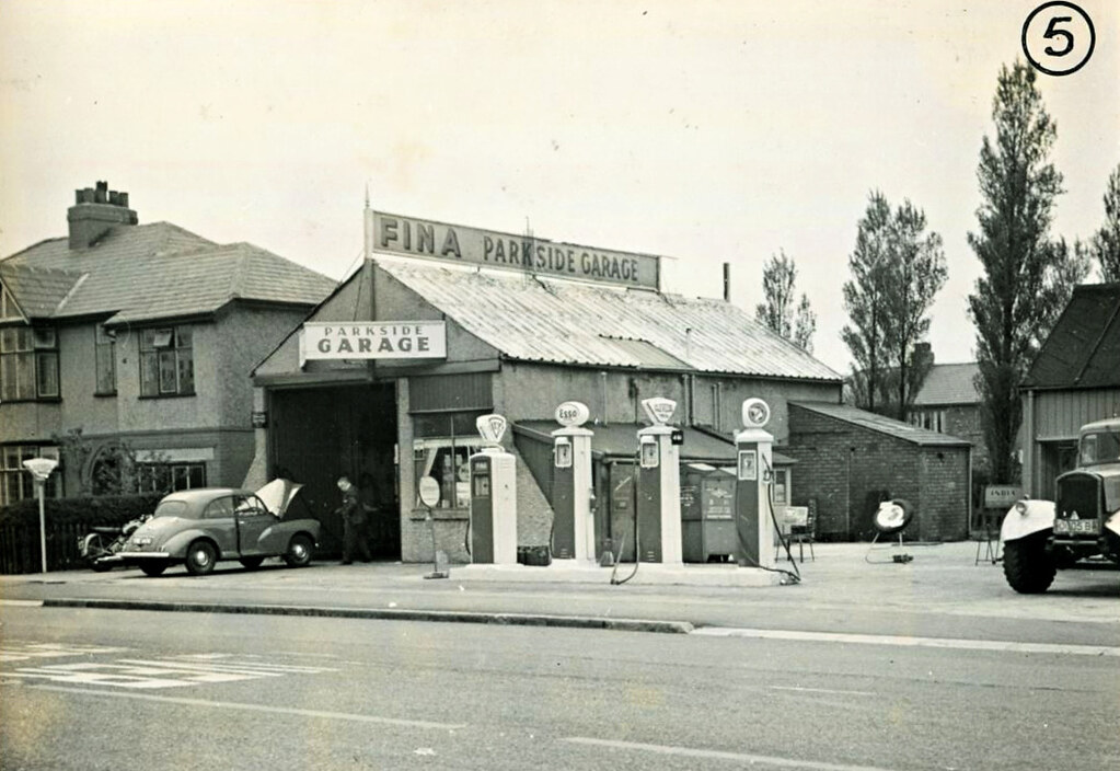 Parkside Garage, Blackpool Road, Preston 1952 a photo on Flickriver