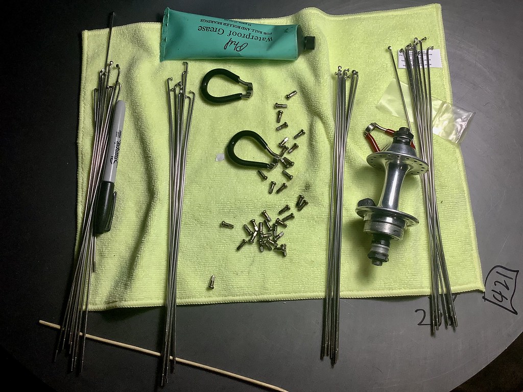 First time. First time for everything, I do reuse spokes f… Flickr