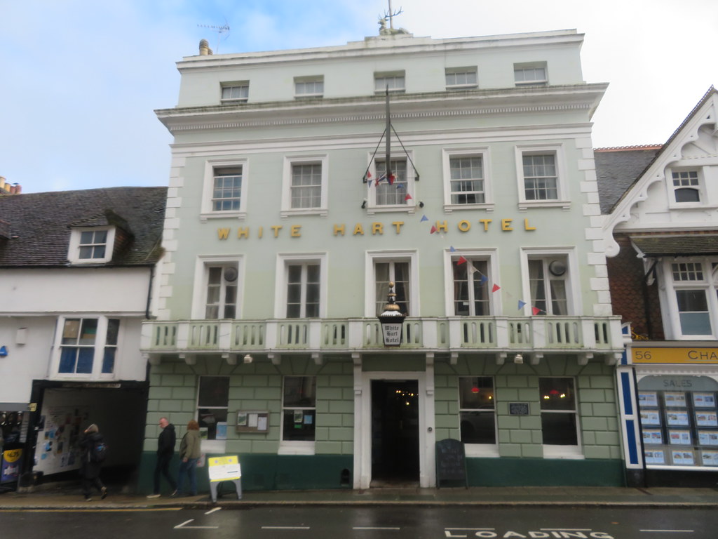 UK East Sussex Lewes White Hart Hotel October 2023. … Flickr