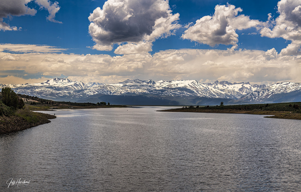 A Lake With A View The Bridgeport Reservoir with the Sierr… Flickr