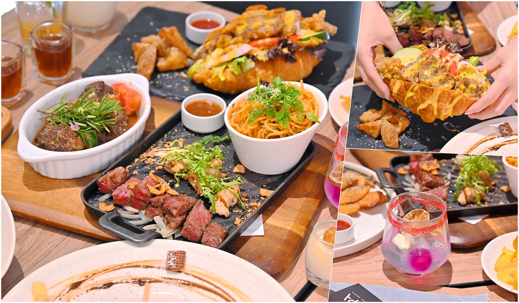 WPAPA鐵板料理早午餐 台中大里美食：像法餐豐盛精緻鐵板早午餐 開門大客滿 台中早午餐新高度