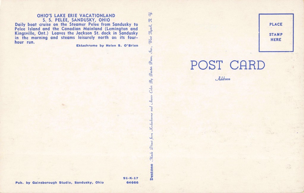 SHIP Sandusky OH PELEE ISLANDER Car and Passenger Ferry pr… Flickr