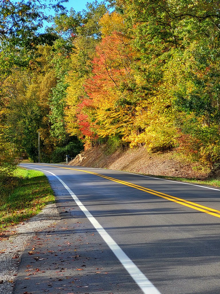 Autumn on old Route 33 in West Virginia Patrick Martin Flickr