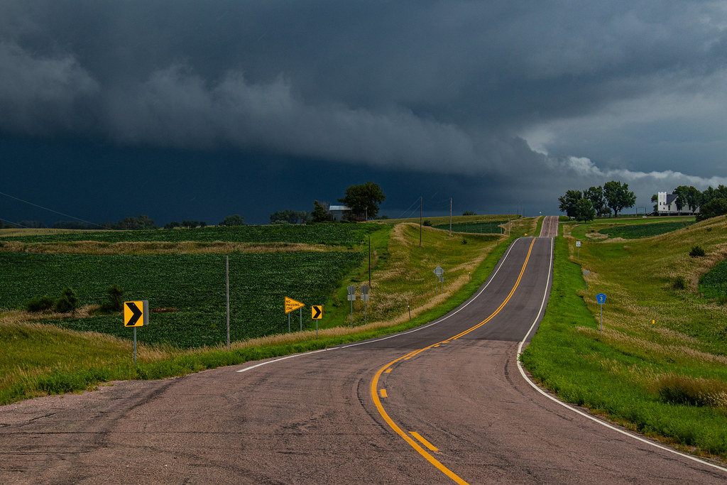 Big Springs Looking north on County 3 near Big Springs, So… Flickr