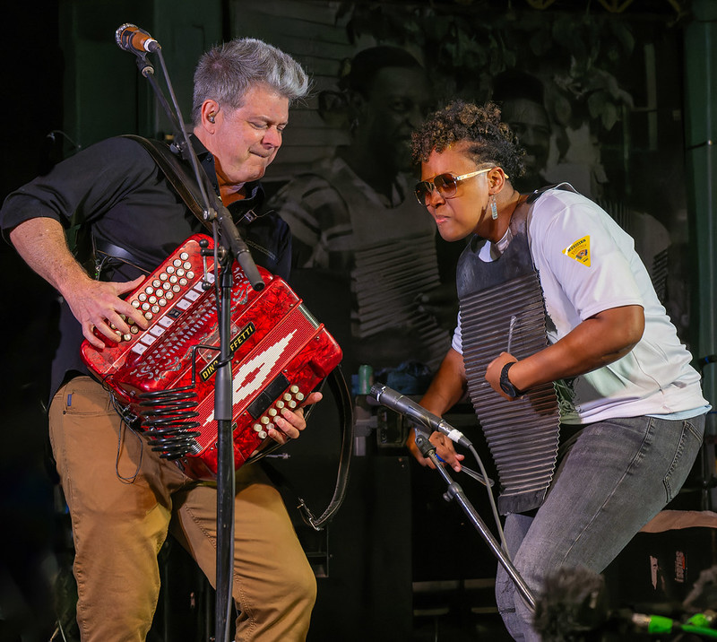 Steve Riley and the Mamou Playboys at Festivals Acadiens et Créoles