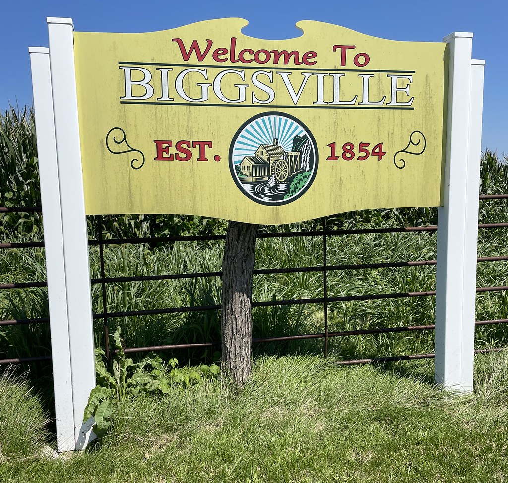 to Biggsville Sign (Biggsville, Illinois) Biggsvil… Flickr