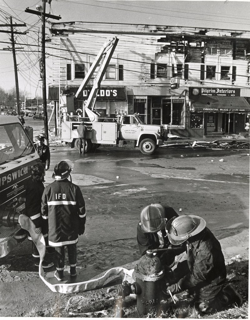 Depot Square Fire Aftermath Market Street Ipswich, Massach… Flickr