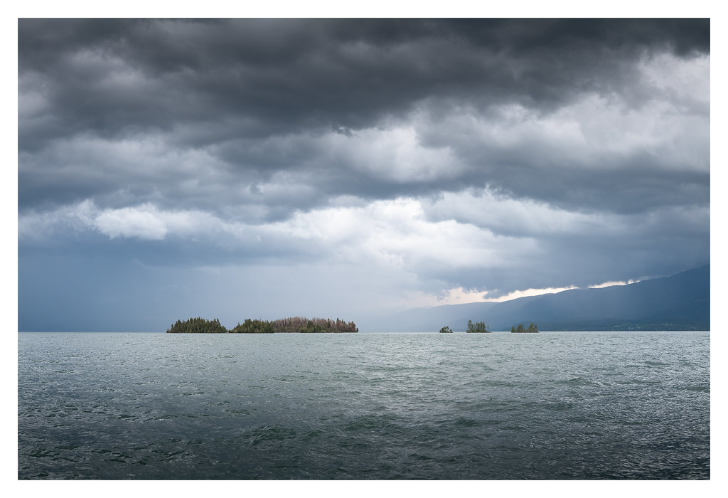 Approaching storm Flathead Lake, Finley Point, Montana Gary Martin