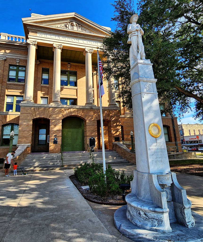 Williamson County Courthouse TX (4) nrhp 860… Flickr
