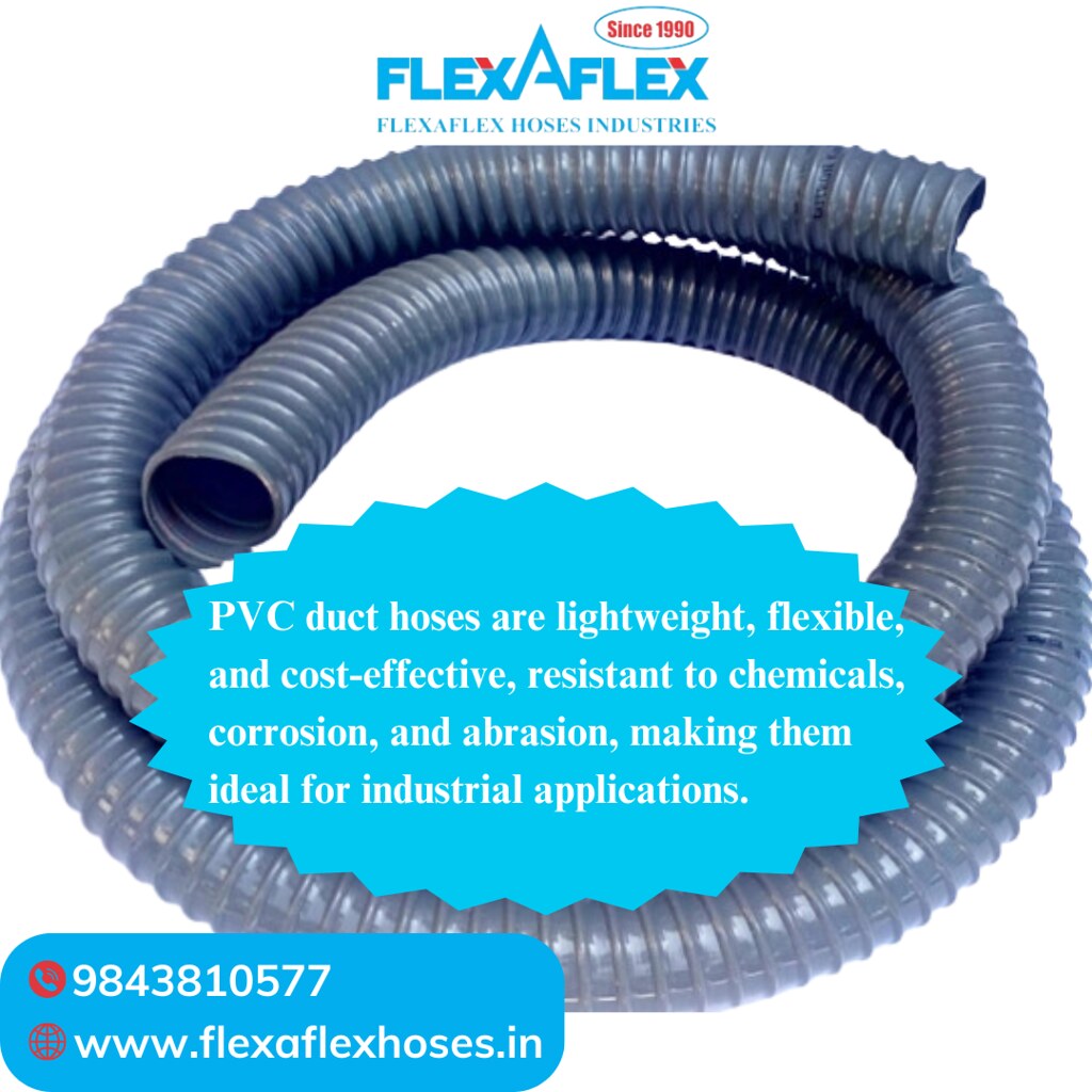 PVC duct hose suppliers Coimbatore Flexaflex hoses Flickr