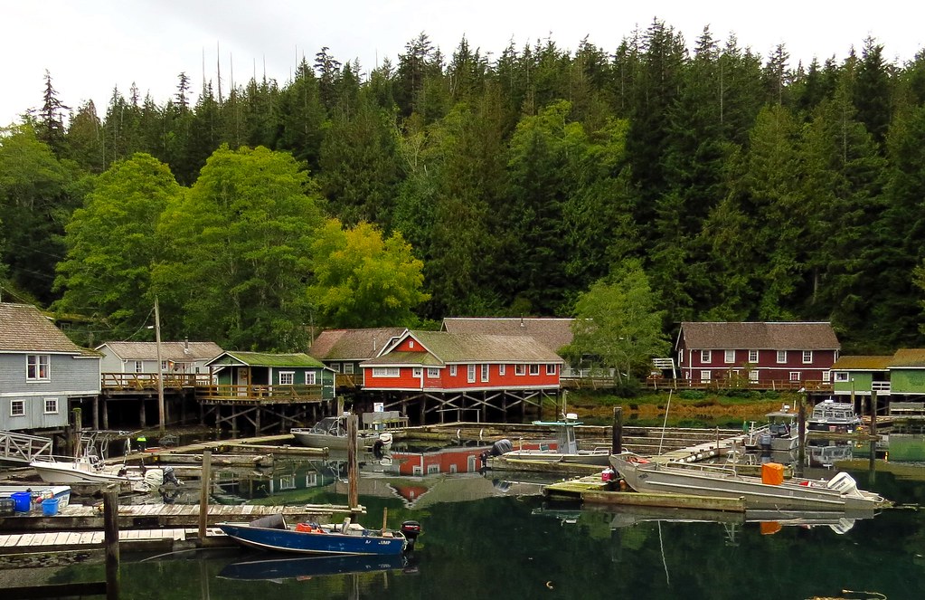 Telegraph Cove Boardwalk Homes and Buildings Telegraph Co… Flickr