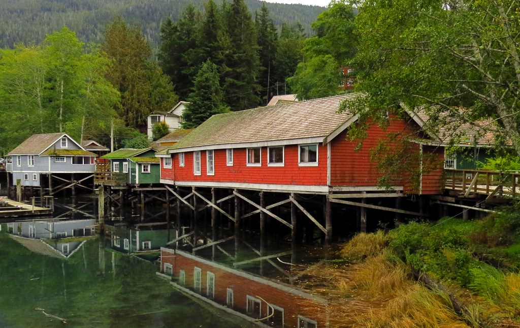 Telegraph Cove Boardwalk Homes and Buildings Telegraph Co… Flickr