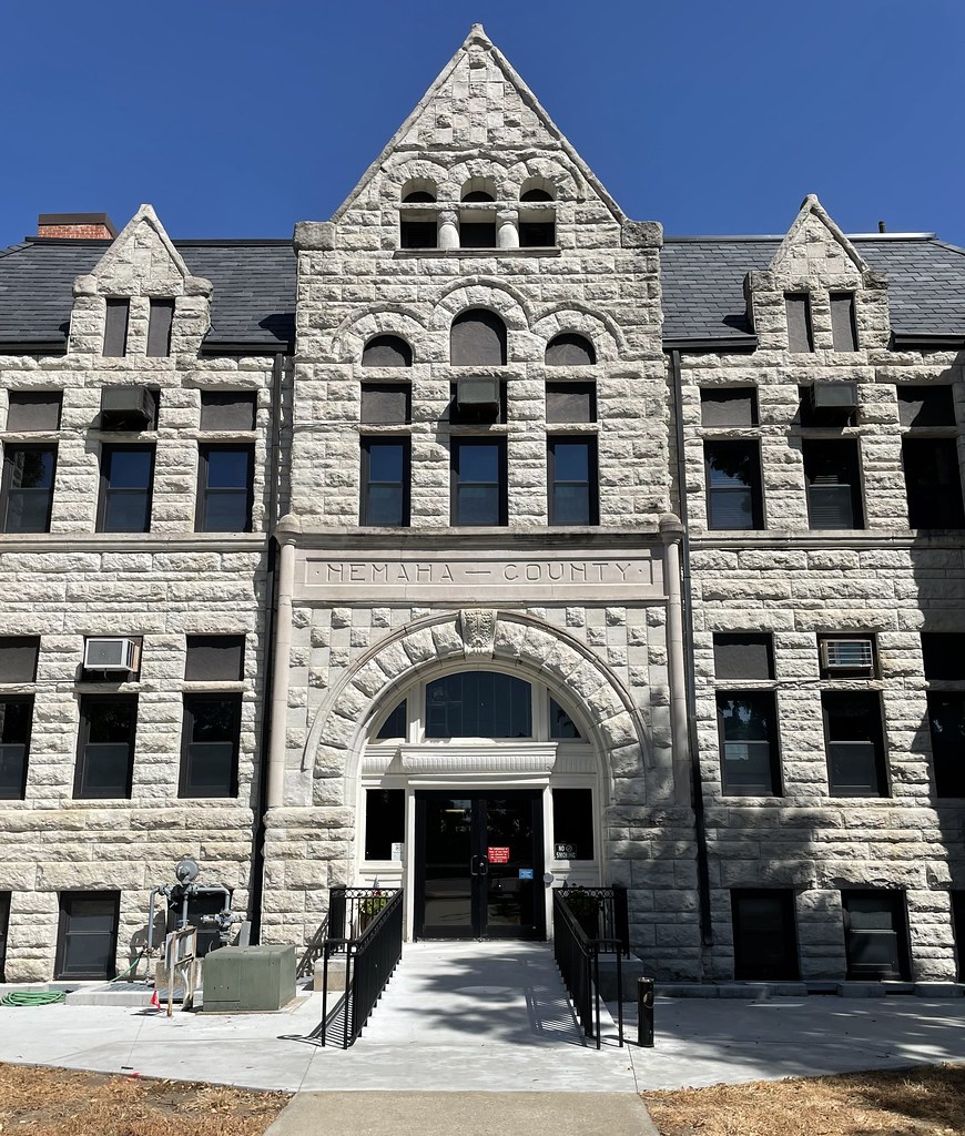 Nemaha County Courthouse Detail (Auburn, Nebraska) Flickr