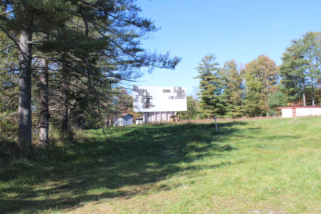 Mt Zion Drive In screen, Calhoun Co, WV Bill Eichelberger Flickr