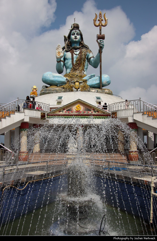 Lord Shiva Statue Pumdikot, Pokhara, Nepal Jochen Hertweck Flickr