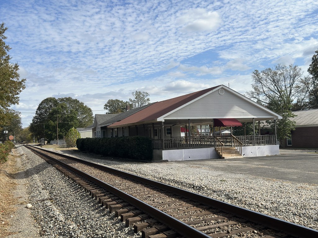Courtland Alabama Train Depot Now a Community Center Flickr