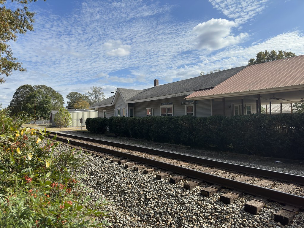 Courtland Alabama Train Depot Now a Community Center Flickr