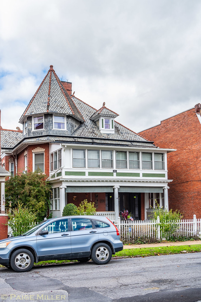 Renovo, PA mixed architecture on this home Paige Miller Flickr