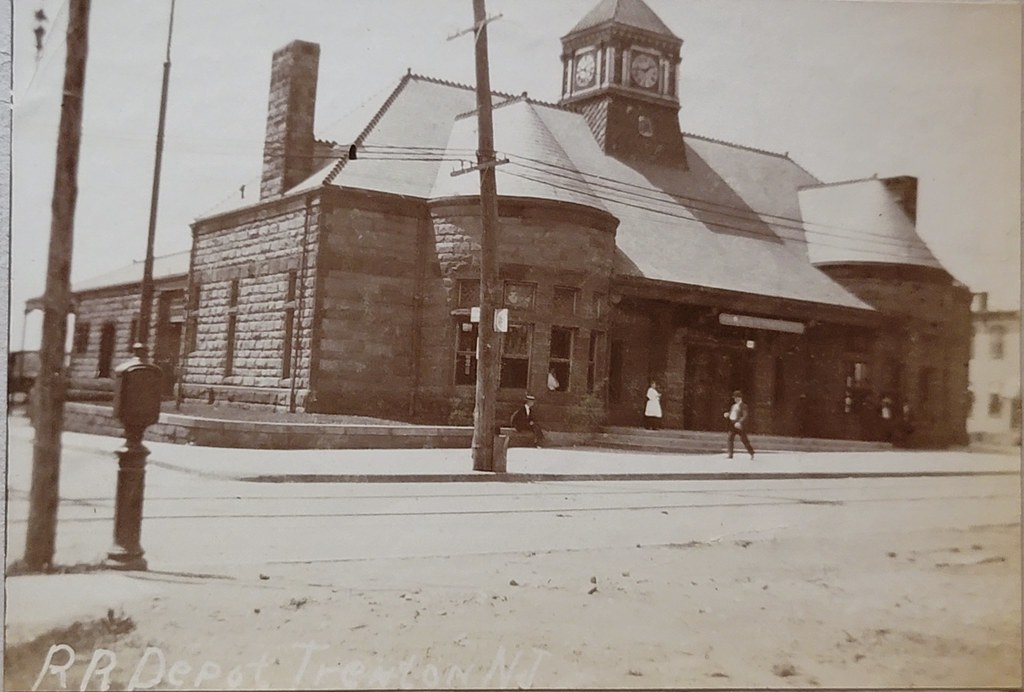 Railroad depot, Trenton New Jersey street scene snelson951 Flickr