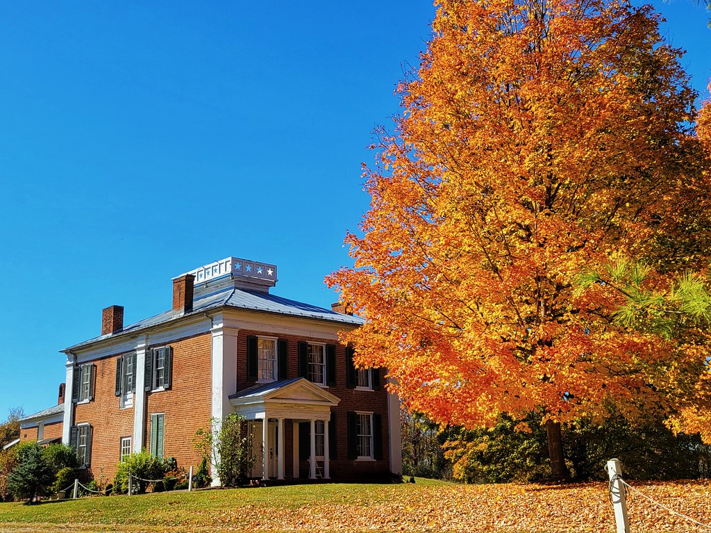 Fall color at Church Hill near Lexington, Virginia a photo on Flickriver