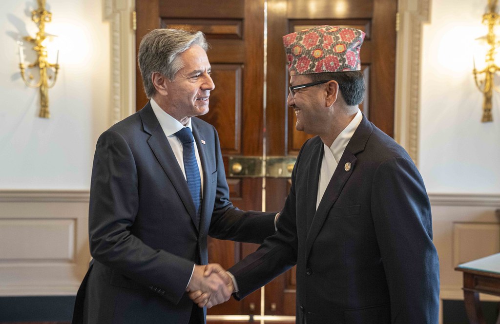 Secretary Blinken meets with Nepali Foreign Minister Naray… Flickr