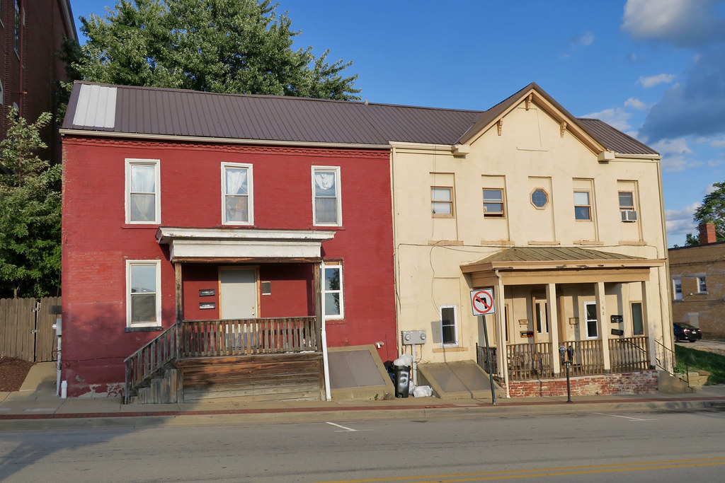 Two Apartment Buildings, Washington, PA Two small apartmen… Flickr
