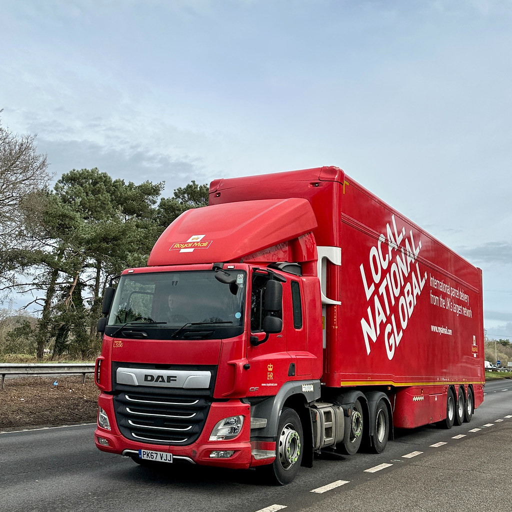 PK67 VJJ ROYAL MAIL TRUCKING FROM A TO B JOHN PHOTOS. Flickr