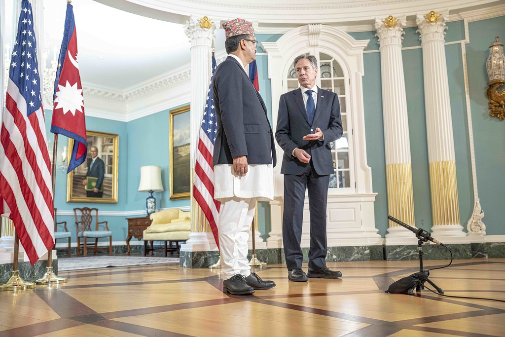Secretary Blinken meets with Nepali Foreign Minister Naray… Flickr