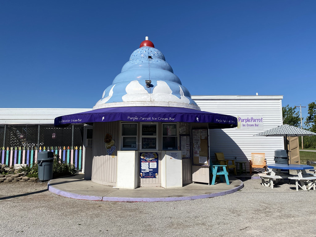 OH Lakeside Marblehead Purple Parrot Ice Cream Bar Flickr