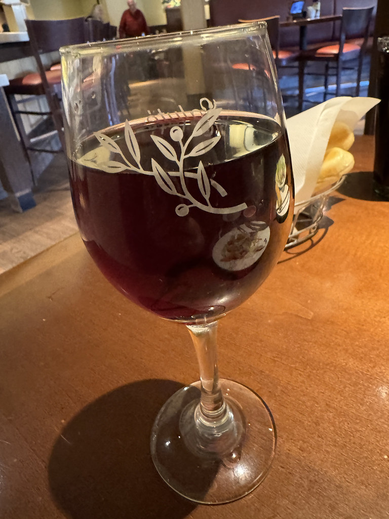 Chianti classico at Olive Garden Greenwood, Indiana Sarah Stierch
