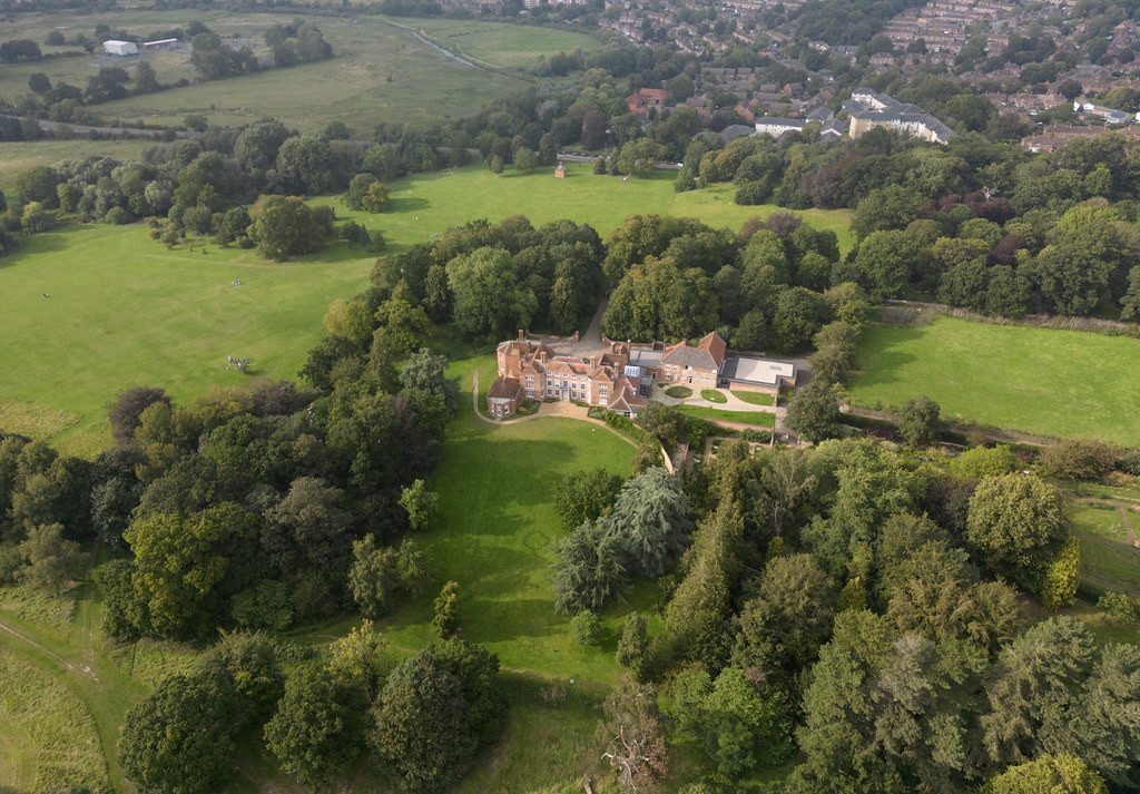 Earlham Hall aerial image Norwich a photo on Flickriver