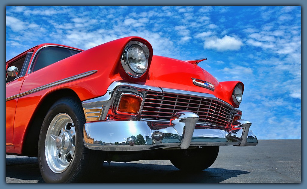 Eyes to the Sky. Greenville, PA 1956 Chevrolet Bel Air Flickr