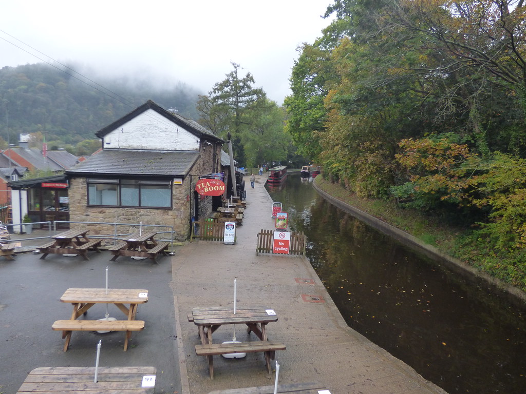 Llangollen Wharf on the Llangollen Canal Tea Room Flickr