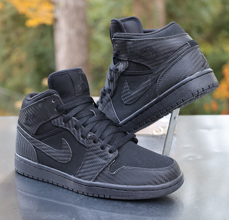 Air Jordan 1 Phat Black Carbon Fiber Flickr