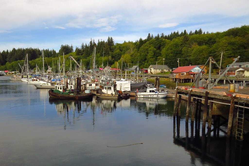 Alert Bay Marina and Dock Alert Bay, British Columbia; fi… Flickr