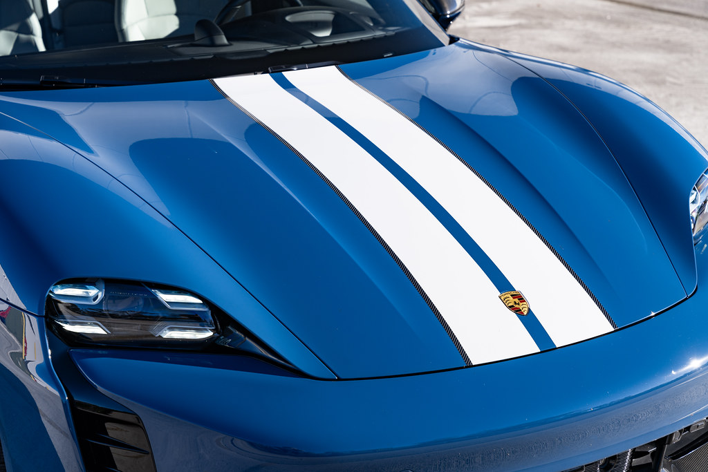 Porsche Taycan Turbo S Neptune Blue Stuart Flickr