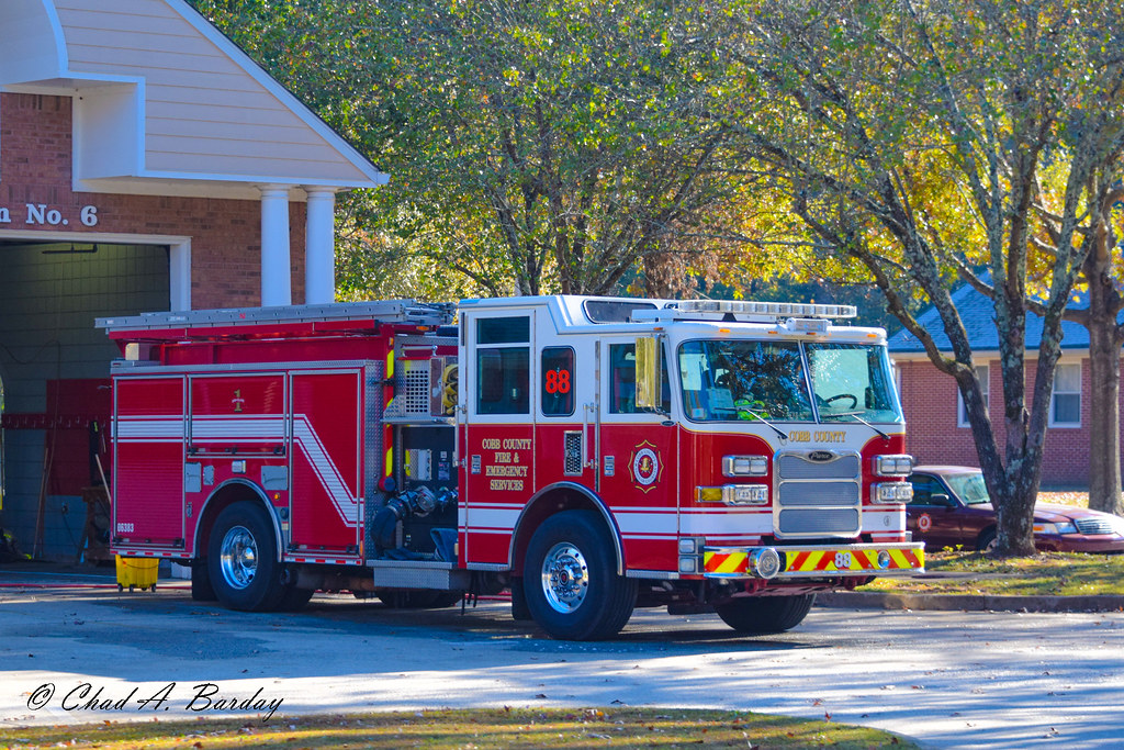Cobb County Fire & Emergency Services Engine 88 Cobb Count… Flickr
