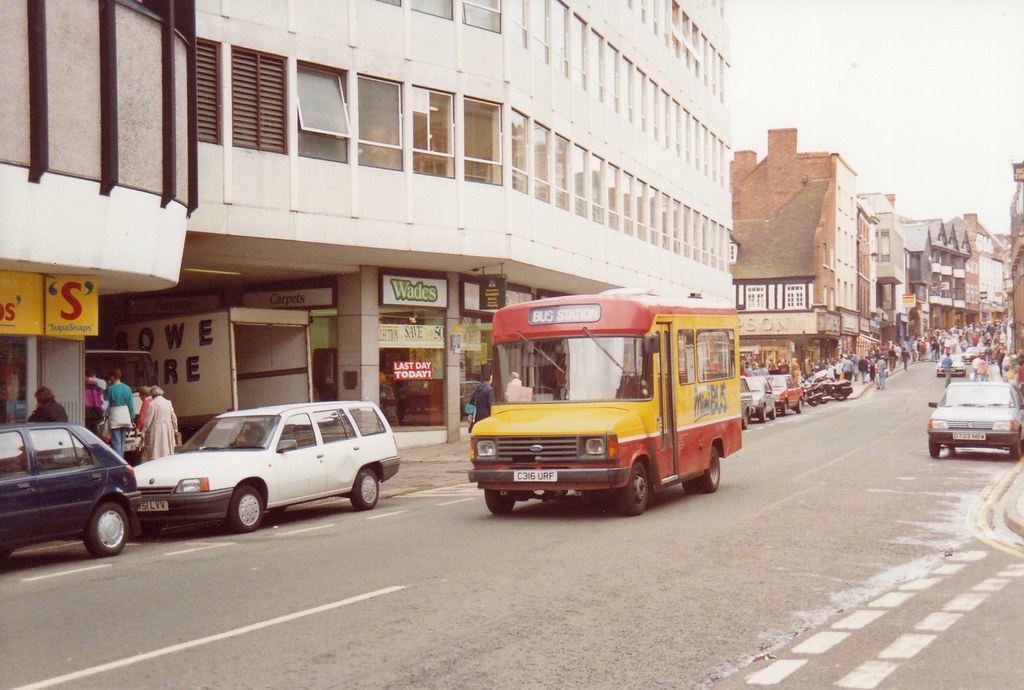 SHREWSBURY, 30th. MAY, 1992 MIDLAND RED (NORTH) LTD. Headi… Flickr